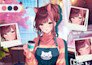 design png tuber and vtuber model for streams in vtuber anime style